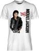 Футболка MICHAEL JACKSON Футболка Белая Взрослая BAD Хлопок Качественная Печать