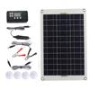 50W Solar Panel Charger Monocrystalline Silicon 30A Charge Controller Solar Panel Kit for RV Marine