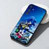 Cartoon S-Sonic-c Printed  Phone Case For Samsung Galaxy A73,A72,A71,A70,A52,A51 Others Soft Black Cover