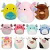 30cm Squishmallows Animal Doll Stuffed Toys Birthday Big Plush Dolls Easter Rabbit Appease Cartoon Squishmallow Plushie
