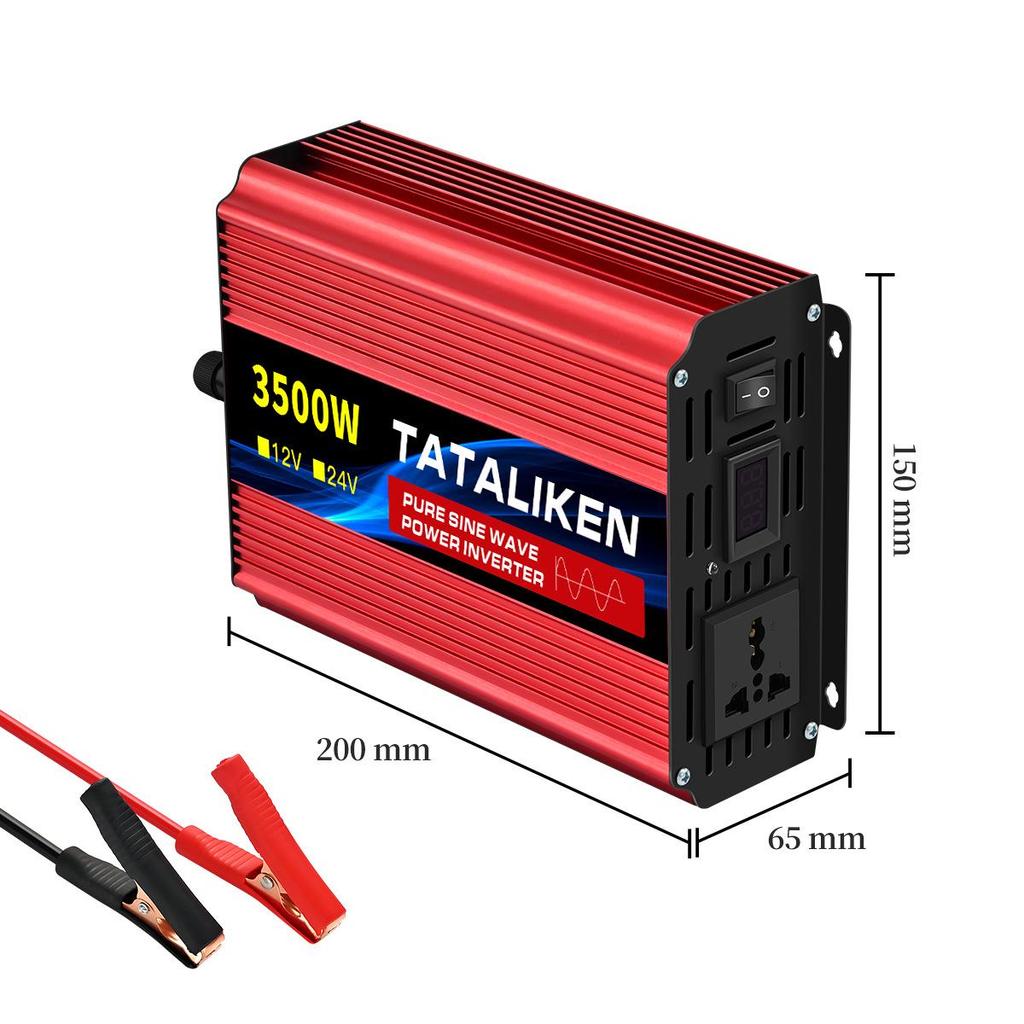 Pure Sine Wave Inverter 1600W-10000W, 12V/24V to 110V/220V