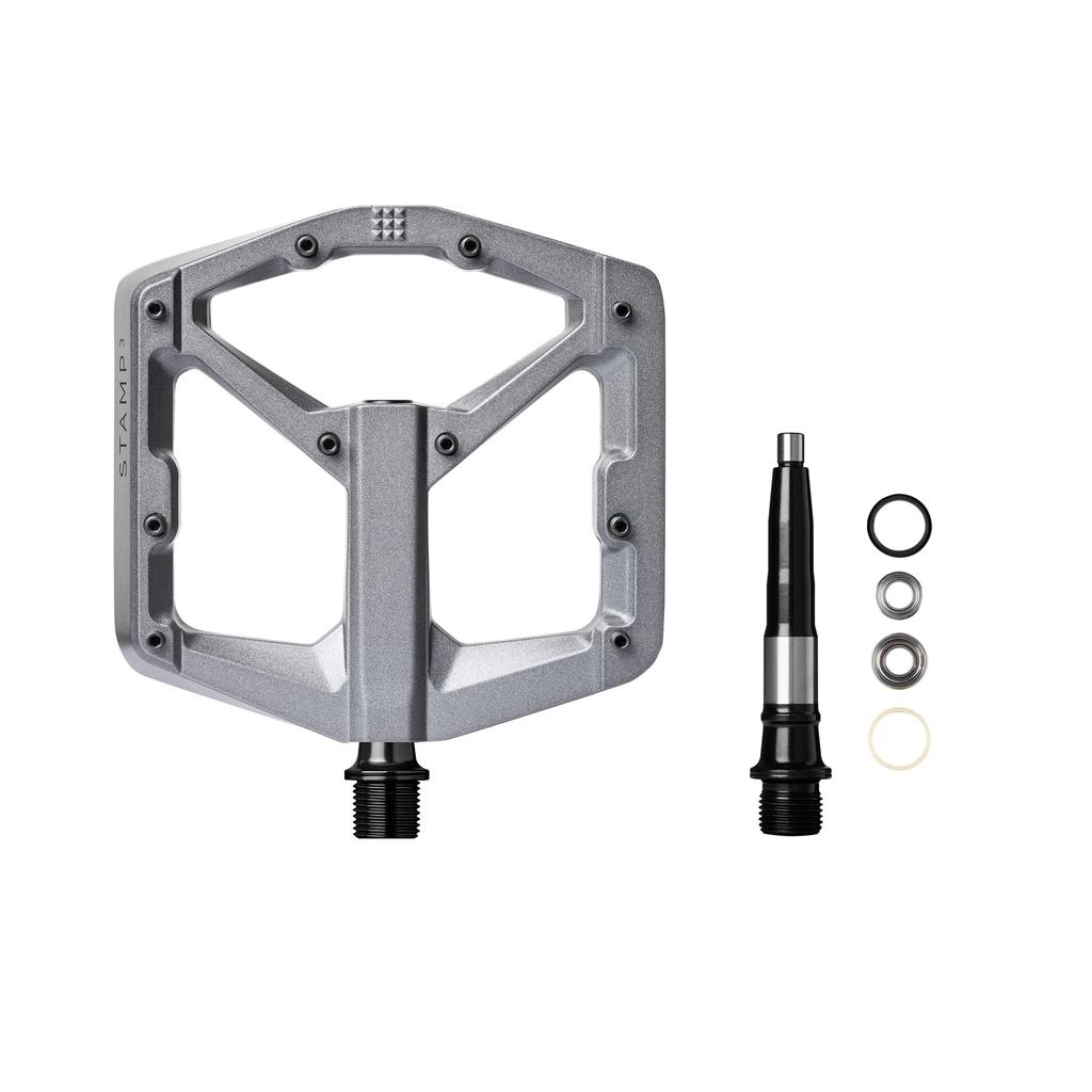Педали Crank Brothers Stamp 3 MTB Flat, Магниево-серый, Корпус, Большие,