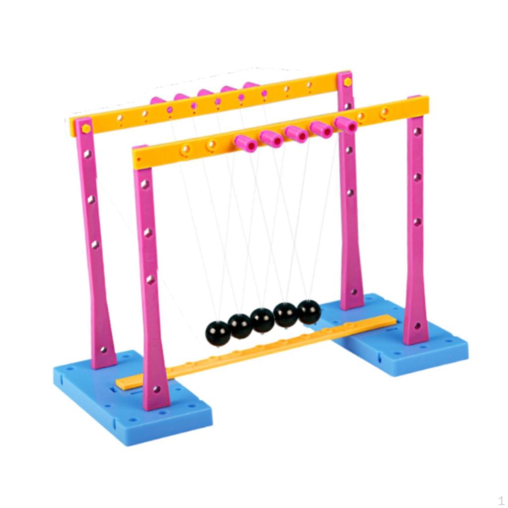 Square Balls, Billiard Balls,Educational Toys,Ornament Accessories Desk Decorations Newtons Cradle