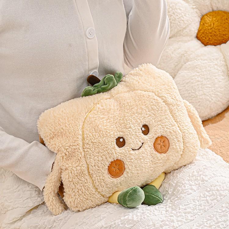 Мультяшная перезаряжаемая взрывозащищенная грелка - съемная грелка для рук для девочек, для кровати и живота.