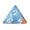 Для RPG DnD 7 шт./Набор для RPG Dungeons Акриловые кости Многогранные кости Разноцветные кости Двухцветные