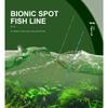 120М Цветная Супер Невидимая Пятнистая Леска Монофиламентная Леска Пятнистая с Флюорокарбоновым Покрытием Леска для Карповой Рыбалки Песка