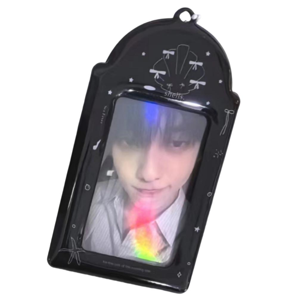 3 Inch Mini Love Card Album Shining Shell Series Idol Card Collect Book Collectible Card Album