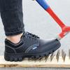 Обувь для страхования труда Мужская защитная обувь Противоударные и противопрокольные удобные защитные рабочие туфли со стальным носком