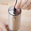 Electric Electric Salt And Pepper Grinder Rechargeable USB One-Touch Automatic Grinding Tools Adjustable Thickness LED Light Herb Crusher for