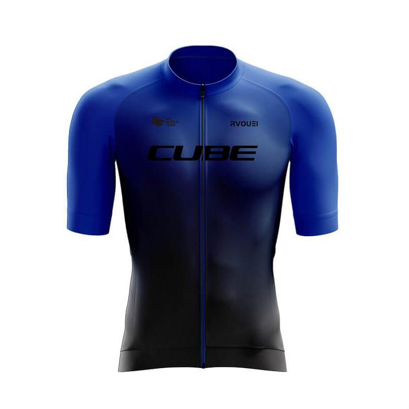 Cube Team Quick Drying Cycling Jersey SetSummer Breathable Cycling Suit Set 2026 Clothing MTB Bike Uniform Maillot Ropa Ciclismo Hombre Bicycle Suit