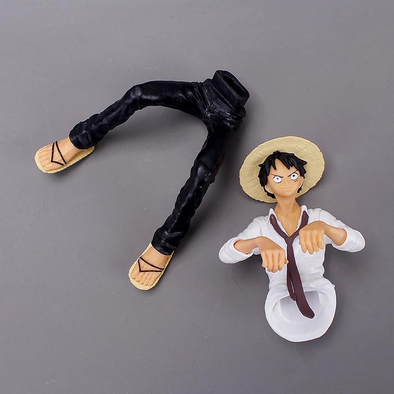 Аниме One Piece Фигурка Луффи из ПВХ Обезьяна Д. Луффи Классическая Модель Игрушки Сабо Эйс Кукла Украшение для Торта Машины Коллекция
