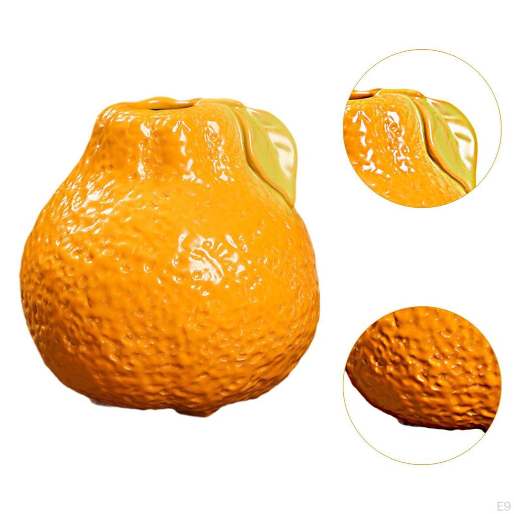 Керамическая ваза для цветов в форме фруктов, центральные украшения для стола, органайзер для букетов