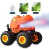 Машина на радиоуправлении Динозавр, Игрушки Монстр-траки 2,4 ГГц со Светом Звуком Спреем, Внедорожные Радиоуправляемые Машины для Мальчиков и Девочек 3+