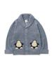 Baby Moco Jacquard Shawl Cardigan PUNT234062 NVY [Gelato Pique]