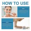 Beauty Tooth Fresh Mousse - Whitening Toothpaste for Bad Breath & Stain Removal, 60ml