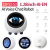 Умный настольный робот Многофункциональная плата разработки ESP32-S3 ЖК-дисплей Мини-робот Настольные украшения 1,28 дюйма для дома и офиса