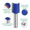 1pc 8mm Shank Straight Bit Tungsten Carbide Double Flute Router Bits Milling Cutter for Wood Woodwork Tool