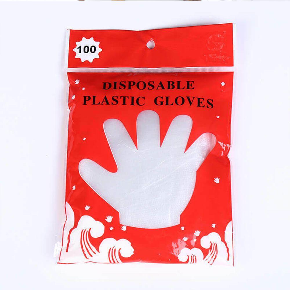 Vegetable Fruit Restaurant Hygiene Disposable Gloves Plastic Clear Avoid Direct Touch Catering