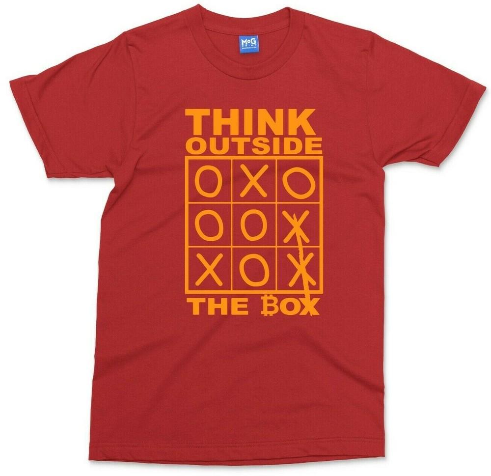 Think Outside The Ox TShirt Funny Gift For Investors Traders Unisex Clothing
