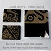 3Pcs Triforce Symbol Artwork Bedding Sets For All Sizes New 3D Printed Bed Cover Comforter Duvet Cover Pillowcase Bedroom Decoration