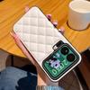 Three-dimensional puff check small fragrance style leather Case For Xiaomi 17 Pro Max Mi 17 Pro 15 Ultra 14 13 ultra Hard Cover