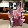 Дорогая Зеро Ту 02 Аниме Покрытие Чехол для Телефона Для Xiaomi Redmi Note 14 15 Pro Plus 13 12 11 11S 11T 10 9S 9 5G Защита от Падения Подушка Безопасности
