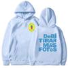 DTMF Debí Tirar Más Fotos 2025 New Album Hoodies Bad Bunny Famous Singer Sweatshirts Graphic Printing Clothes Women Hoodie Girls