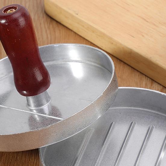 Пресс-форма для изготовления гамбургеров, антипригарная пищевая многоразовая дробилка для гамбургеров с колбасой и пирожками для домашнего кемпинга