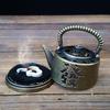Mini Wealth Tea Pot, Small Incense Burner, Alloy Incense Burner, Small Xiangyun Incense Burner, Indoor Decoration