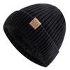 New Unisex Two-Tone Winter Hats Add Fur Lined Men And Women Fashion Warm Beanie Cap Casual Winter Knitted Hats EMA