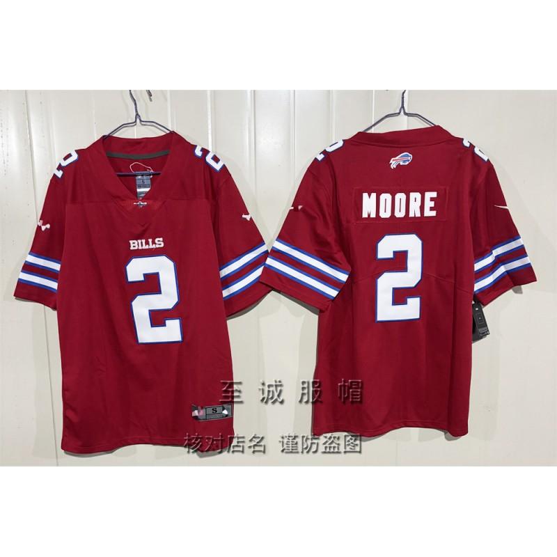 Mens Buffalo Bills Embroidered NFL Football Jersey Premium Cotton Blend Sportswear Fan Wear Casual Training