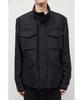 HATCHINGROOM Silent M65 Jacket Wool/Silk Black
