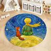 Charming Starry Night Circle Carpet for Cozy Spaces round carpet for home sofa bedroom, gift