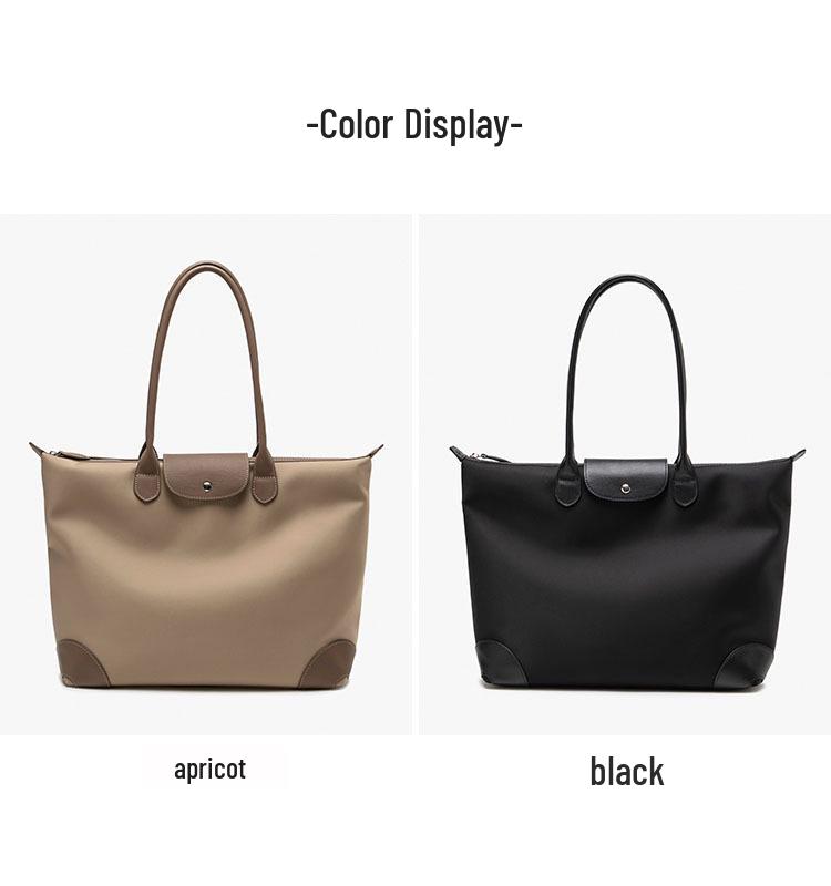 Женская большая холщовая сумка-тоут на осень/зиму 2024 года - сумка на одно плечо для поездок и путешествий