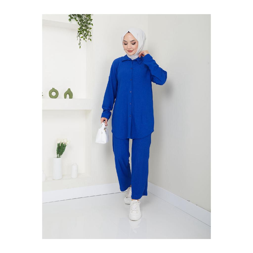 Women's Hijab Suit With Trousers