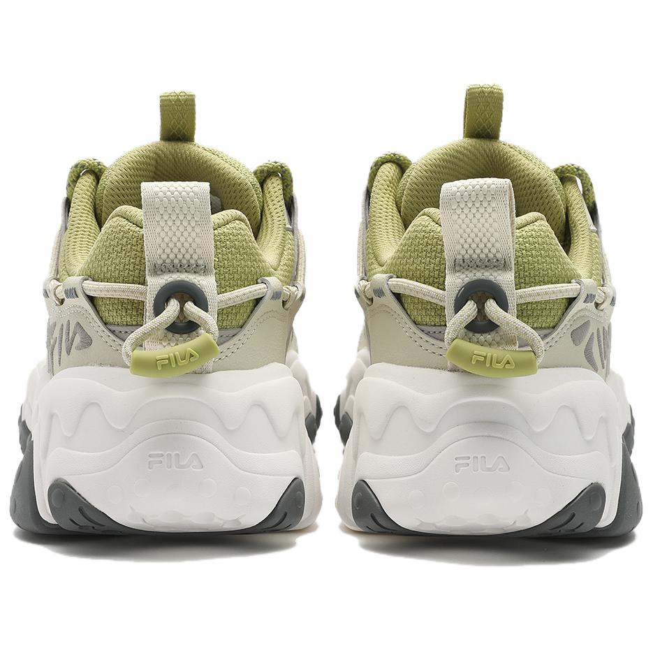 Fila Fluid 5 Cat Paw Simple Versatile Low-Top Dad Shoes Women Sneaker Green F12W412105FPB