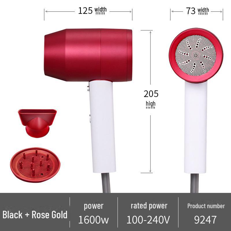 Dual-Mode High-Power Negative Ion Hair Dryer for Home, Dorm, and Salon Use