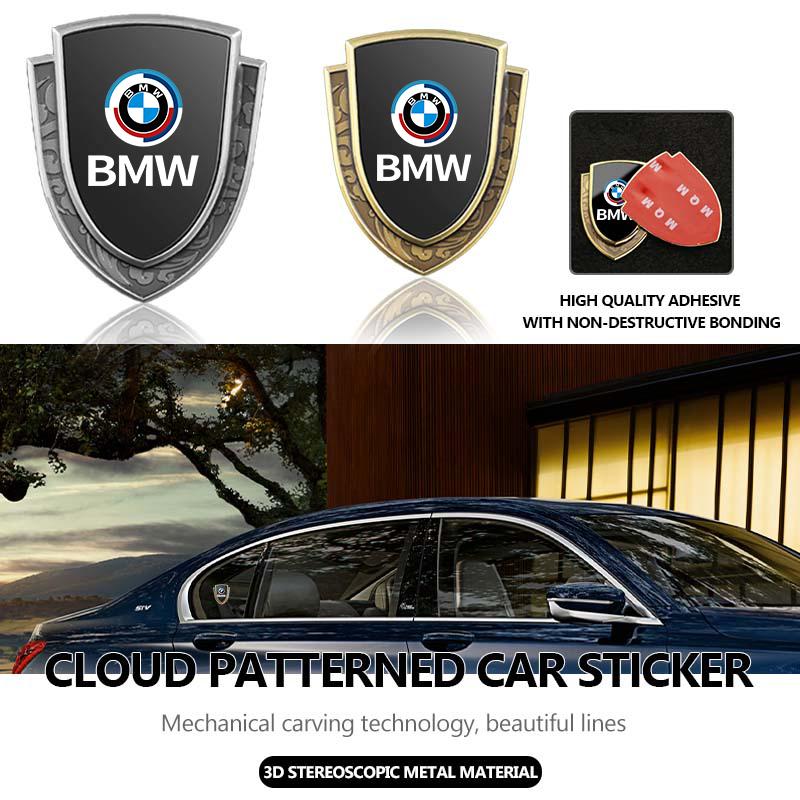 3D Auto Stickers Metal Logo Emblem Sticker Decal Car Styling For BMW M M2 M3 M4 M5 M6 E46 E90 E60 F30 E39 X1 X3 X4 X5