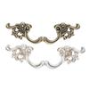 DRELD 85mm Antique Furniture Handle Kitchen Cabinets Door Pull Drawer Wardrobe Cupboard Dresser Handle Pull Knobs Silver/Bronze