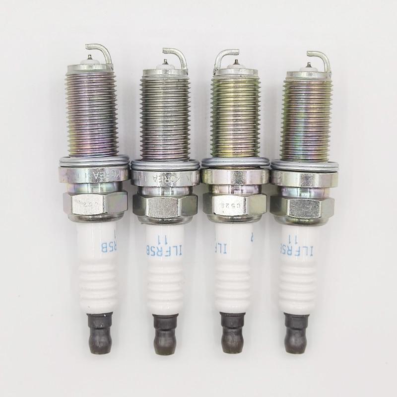 High Quality 18840-11051 ILFR5B11 4pcs/lot Car Spark Plug For Hyundai 18840 11051 ILFR5B-11
