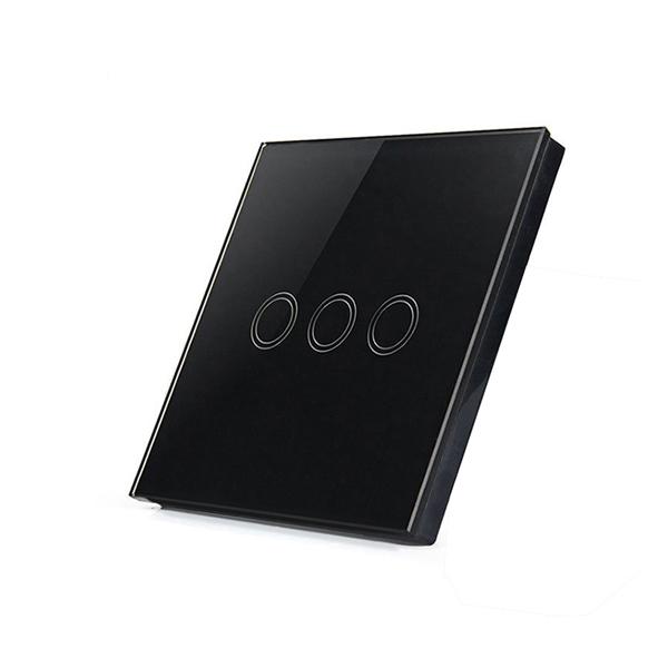 EU TUYA WiFi Smart Touch Switch 1/2/3/4 Gang 100-240V Smart Life Wall Button Smart Light Switches for Home