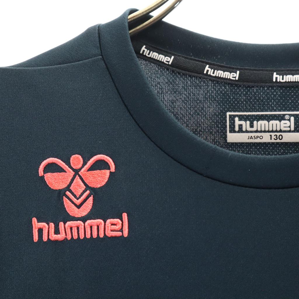 Hummel Тренировочная футболка с коротким рукавом 130 Темно-синяя Спортивная Детская Б/У
