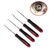 4PCS Automotive Oil Seal Screwdriver Set O-ring Gasket Puller Disassembly Tool Hook Durable Tool