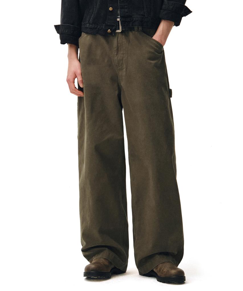 DECET Painter Wide Pants Dcpt070Olive