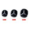 Для Mercedes Benz 4 шт. 56/60/65 мм Наклейка на центральную заглушку колеса автомобиля Для Mercedes Benz A/B/C/E/S Класс GLC GLK CLA W126 W210