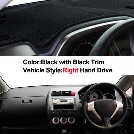 Автомобильный коврик на панель приборов Dashmat Pad Carpet Dash Mat Cushion для Honda Fit Jazz 2001 2002 2003 2004 2005 2006 2007 Автостайлинг