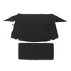 Black Convertible Soft Top Canvas Abrasion Resistant MB03 22 Replacement for Benz R129 SL Bodies 1990 to 2002