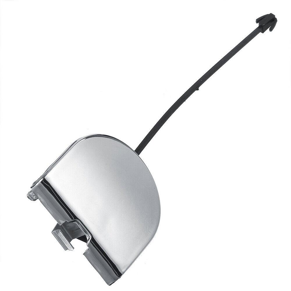 Rear Bumper Towing Eye Cover 735455393 For Fiat 500 2007 2008 2009-2012 Silver