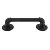 Door Pull Handle Simple Industrial Retro European Style Black Iron Decorative Practical Barn Door