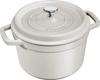 Staub Cocottes Round Campagne Large Enamel Pot IH Compatible Japanese Product with Serial STAUB Cast Iron Grand Cocottes Round Campagne "Grand 20cm"